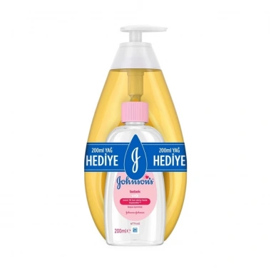 Johnsons Baby Gold Şampuan 750 ml + Bebek Yağı 200 ml