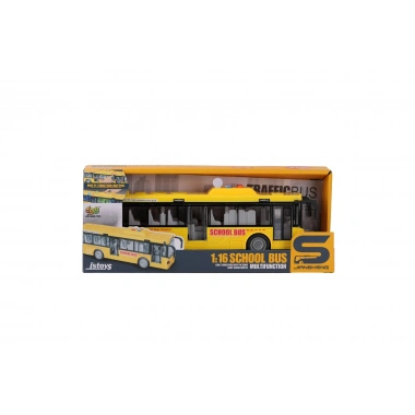 JS120AB BÜYÜK PİLLİ IŞIKLI SESLİ PİLLİ OTOBÜS