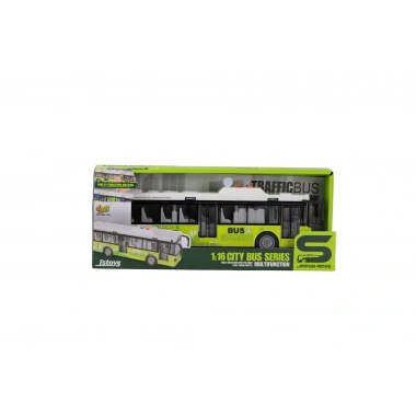 JS120AB BÜYÜK PİLLİ IŞIKLI SESLİ PİLLİ OTOBÜS