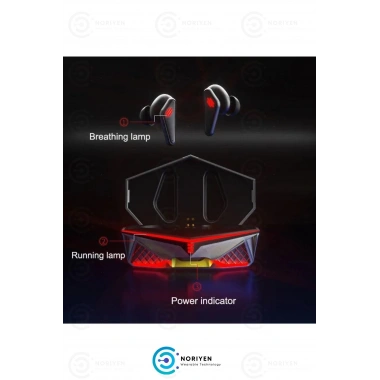 K98 Pro Oyuncu HD Ses Mikrofonlu Işıklı Metal Kasa iOS Android Uyumlu Bluetooth Kablosuz Kulaklık