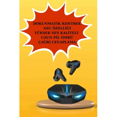 Kablosuz Bluetooth Bağlantılı Kulaklık ve Dokunmatik Ekran Akıllı Saat Arama Cevaplama
