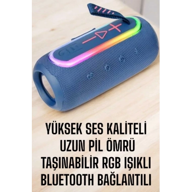 Kablosuz Bluetooth Hoparlör Uzun Pil Ömrü Taşınabilir