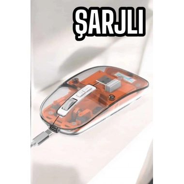 Kablosuz Mouse Fare 5.0 Bluetooth Bağlantılı USB Girişli