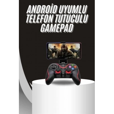 Kablosuz Oyun Kolu Bluetooth Joystick Gamepad Android Uyumlu