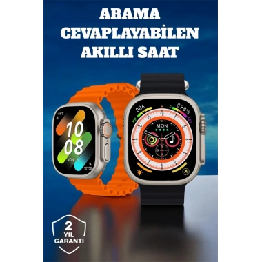 Kablosuz Şarjlı, Çağrı ve Müzik Kontrolü Sağlayan Akıllı Saat