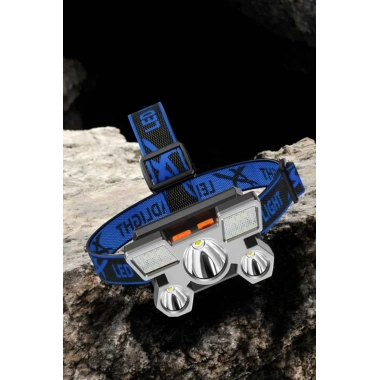 Kafa Lambası Hafif ve Esnek Çift Anahtarlı Far Led Işık