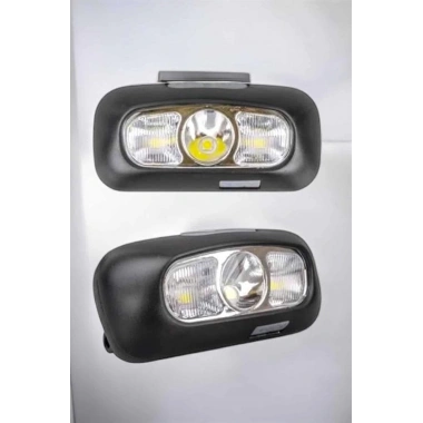 Kafa Lambası Kamp Lambası Led Işık Şarjlı Ayarlanabilir