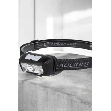 Kafa Lambası Kamp Lambası Sensörlü Şarjlı Ayarlanabilir