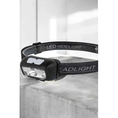 Kafa Lambası Kamp Lambası Sensörlü Şarjlı Ayarlanabilir