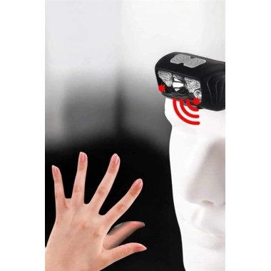 Kafa Lambası Kamp Lambası Sensörlü Şarjlı Ayarlanabilir