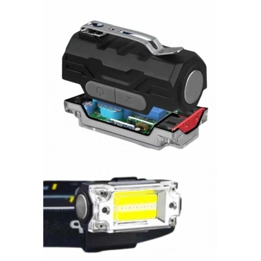 Kafa Lambası, Su Geçirmez Kafa Feneri 3 Mod Aydınlatma