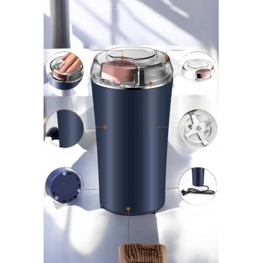 Kahve Ve Baharat Öğütücü Dayanıklı Paslanmaz Çelik Kolay Kullanım