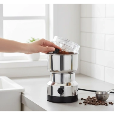 Kahve ve Baharat Öğütücü Paslanmaz Çelik Yüksek Kapasiteli