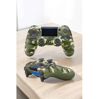 Kamuflaj Desenli Joystick PS4 Oyun Kolu