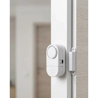 Kapı Pencere Alarmı Manyetik Sensörlü 90 dB Güçlü Sesli Güvenlik Alarm Sistemi