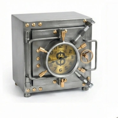 Kasa Tasarımlı Masaüstü Saat