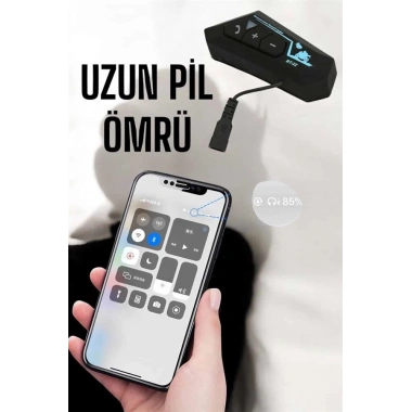 Kask Kulaklık Bluetooth Motosiklet Kulaklık Intercom Su Geçirmez