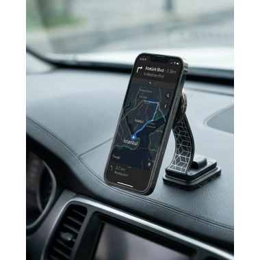 Katlanabilir Manyetik Araç Telefon Tutucu 360 Derece Döner Stand