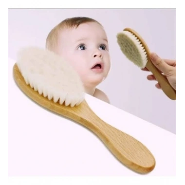 Keçi Kılı Organik Bebek Banyo Tarağı