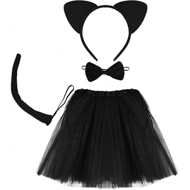 Kedi Kostüm Seti - Çocuk Boy