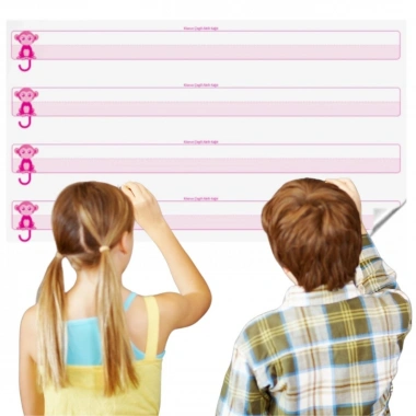 Kılavuz Çizgili Akıllı Kağıt Yazı Tahtası Duvarda İz Bırakmaz Statik Yeni Müfredata Uygun 100x56cm (5468)