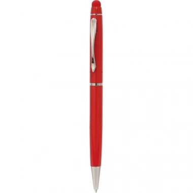 Kırmızı Touchpen Metal Kalem