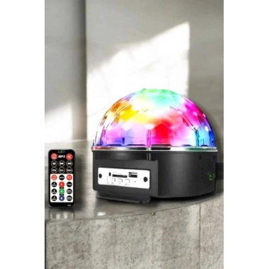 Kompakt Tasarımlı, Telefon Kontrollü Disko Topu Işıkları