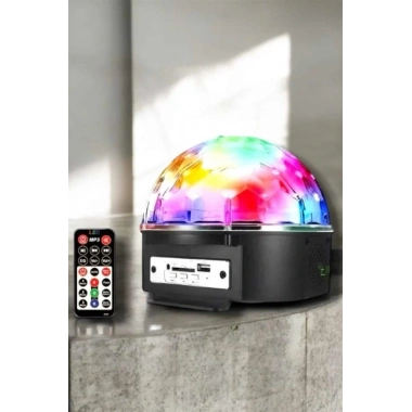 Kompakt Tasarımlı, Telefon Kontrollü Disko Topu Işıkları