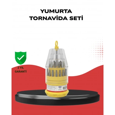 Kompakt Tornavida Seti Elektronik Cihaz Tamiri İçin