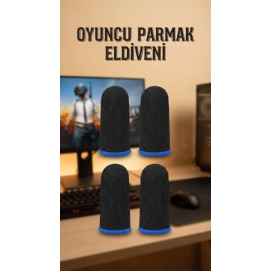 Konforlu Parmaklık Oyuncu Eldivenleri Dayanıklı Yapı Hassas Kontrol