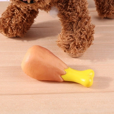 Köpekler İçin Oyuncak Tavuk Budu (5468)