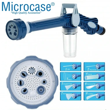 Köpüklü Oto Araba Araç Yıkama Aparatı Basınçlı Su Tabancası (5468)