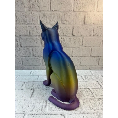 Koyu Rainbow Kedi Biblo Modern Salon ve Raf Dekoru