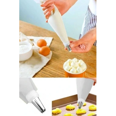 Krema Sıkma Seti 10 Parça