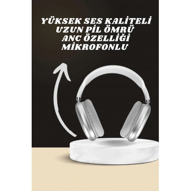 Kulak Üstü P9 Kablosuz Bluetooth Kulaklık ve 7 Kordonlu Akıllı Saat