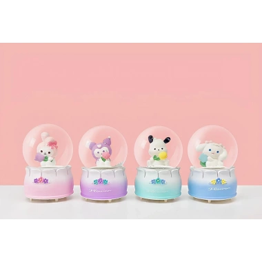 Kuromi Işıklı Kar Küresi 7 Cm Alk3397