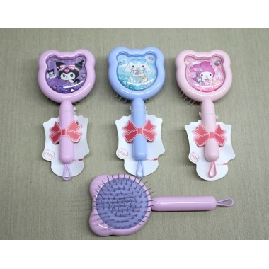 Kuromi, My Melody, Cinnamon Saç Tarağı