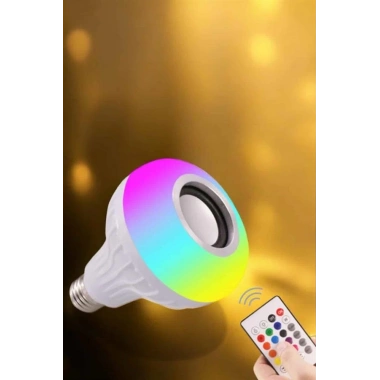 Lamba Led Hoparlör Dayanıklı ve Uzun Ömürlü Bluetooth Hoparlör