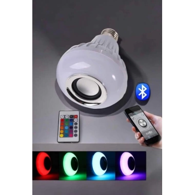 Lamba Led Hoparlör Dayanıklı ve Uzun Ömürlü Bluetooth Hoparlör