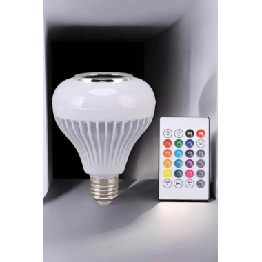 Lamba Led Hoparlör Dayanıklı ve Uzun Ömürlü Bluetooth Hoparlör