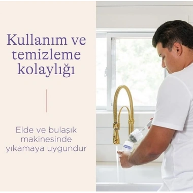 Lansinoh Natural Wave Biberon ve Biberon Emziği 240 ml