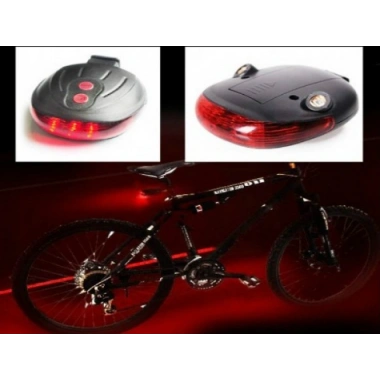 Lazer Güvenlik Şeritli Bisiklet Stop Lambası (5468)