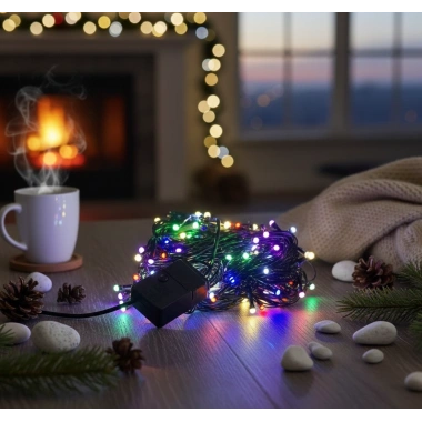 LED Damla Uçlu RGB Dekoratif Işık 10 Metre 100