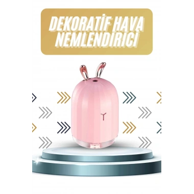 Led Işıklı Hava Nemlendirici Buhar Makinesi Dekoratif Aromaterapi