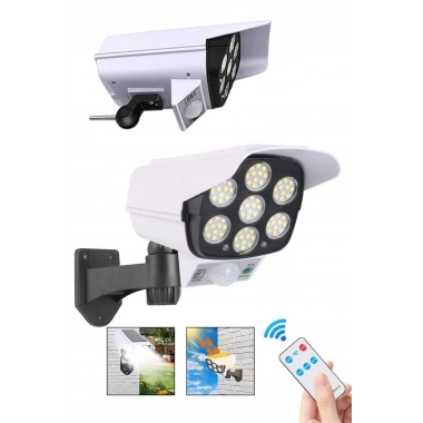 LED Lamba-Güneş Paneli Destekli Uzaktan Kumandalı Solar LED Lamba