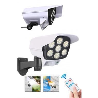 LED Lamba-Güneş Paneli Destekli Uzaktan Kumandalı Solar LED Lamba