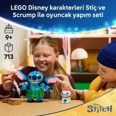 LEGO Disney Stiç ve Scrump 43296