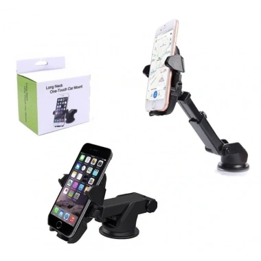 Long Neck One Touch Car Mount Araç İçi Telefonu Tutucu (5468)