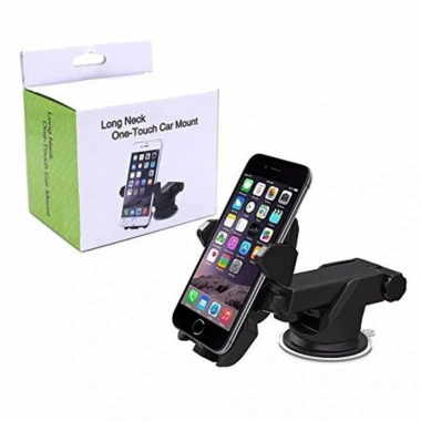 Long Neck One Touch Car Mount Araç İçi Telefonu Tutucu (5468)