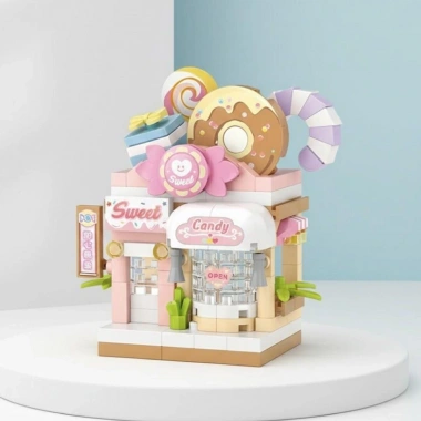 LZ-8604 LOZ ŞEKER DÜKKANI 150 PARÇA BLOCK OYUNCAK MİNİ POŞET